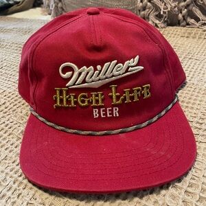 American Needle Miller High Life Beer Rope Hat